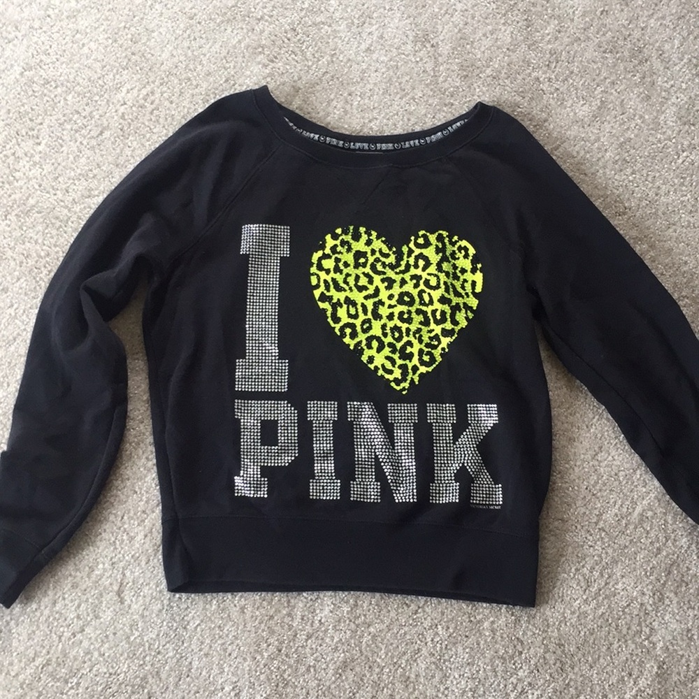 Pink Sequin Sweater